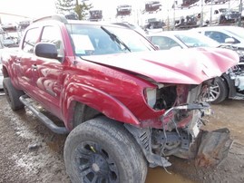 2006 TOYOTA TACOMA SR5 BURGUNDY DOUBLE CAB 4.0L AT 4WD Z18089